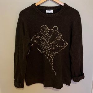 Cozy Brown Bear Sweater